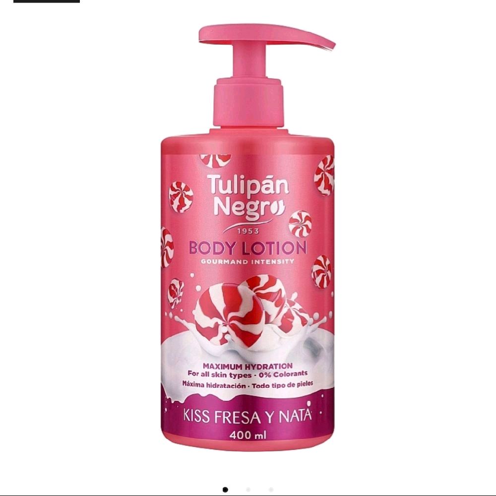 Tulipan Body Lotions with pump lid - Intense Moisturizing Lotion in 3 Scents - Moisturizer