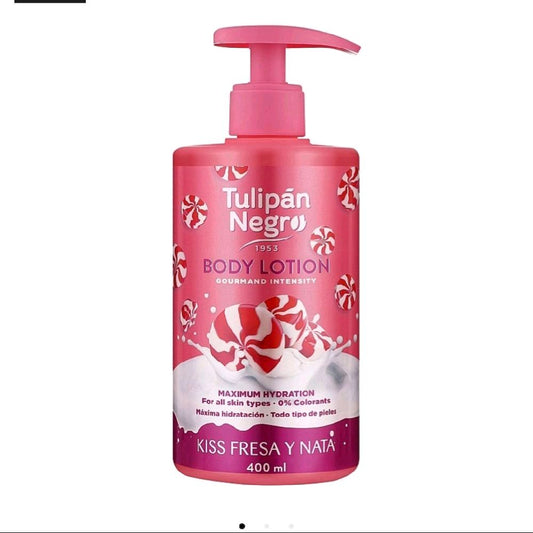 Tulipan Body Lotions with pump lid - Intense Moisturizing Lotion in 3 Scents - Moisturizer