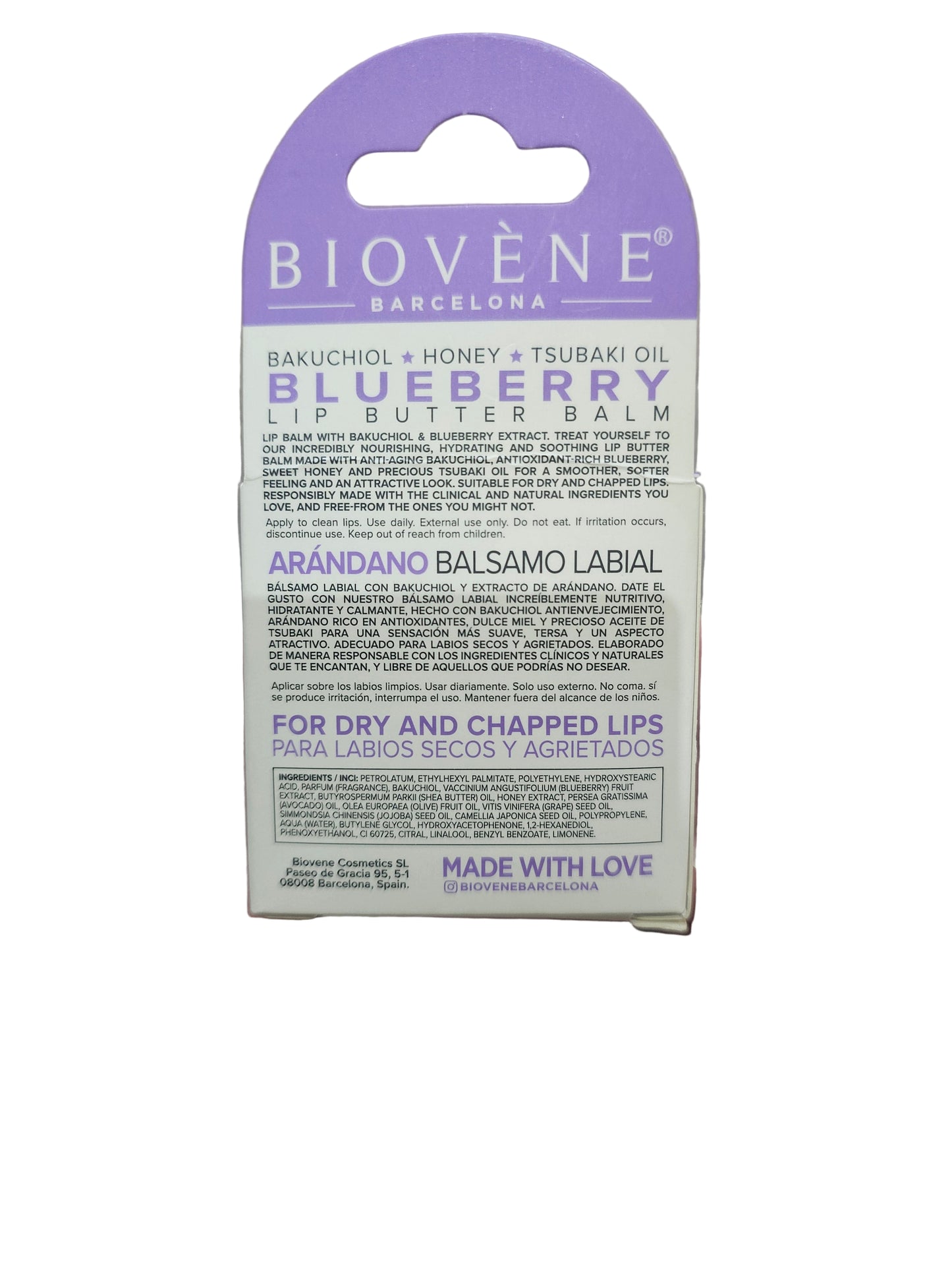 Biovène Lip Butter Balm.