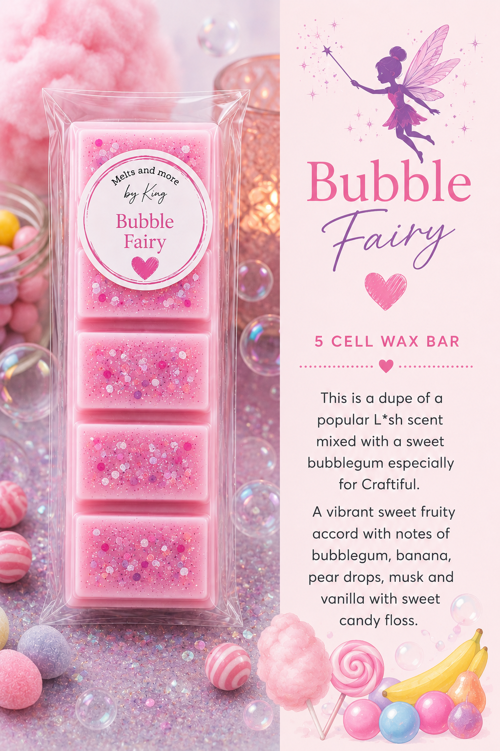 Wax Melt Bars for Home Fragrance 50g