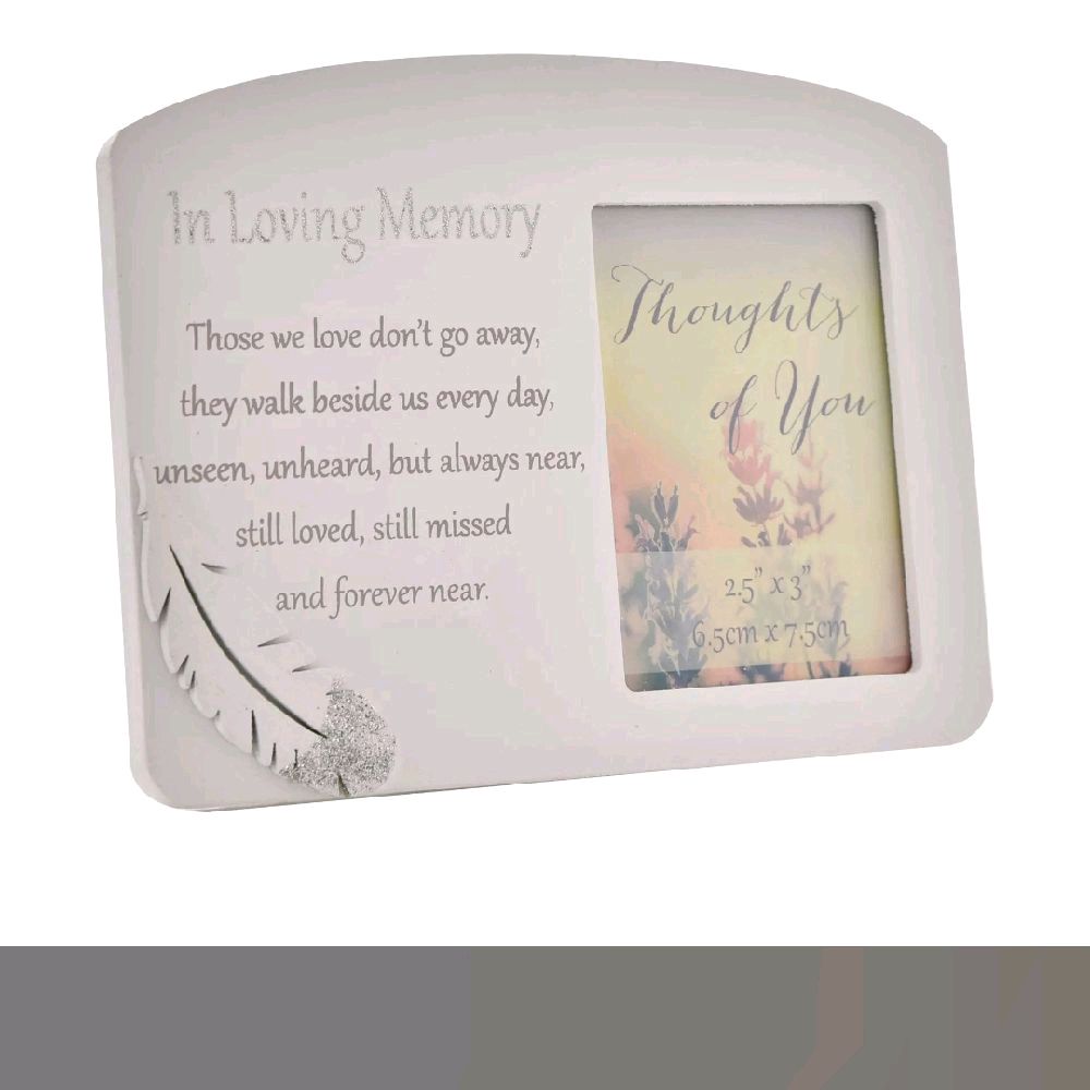 Memorial Frame - Loving Memory for Photo Display - Decor