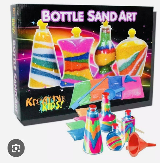 Bottle sand art