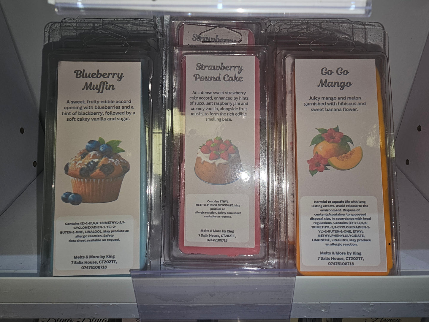 Food & Drink 50g Scented Wax Melt Bars for Home Fragrance