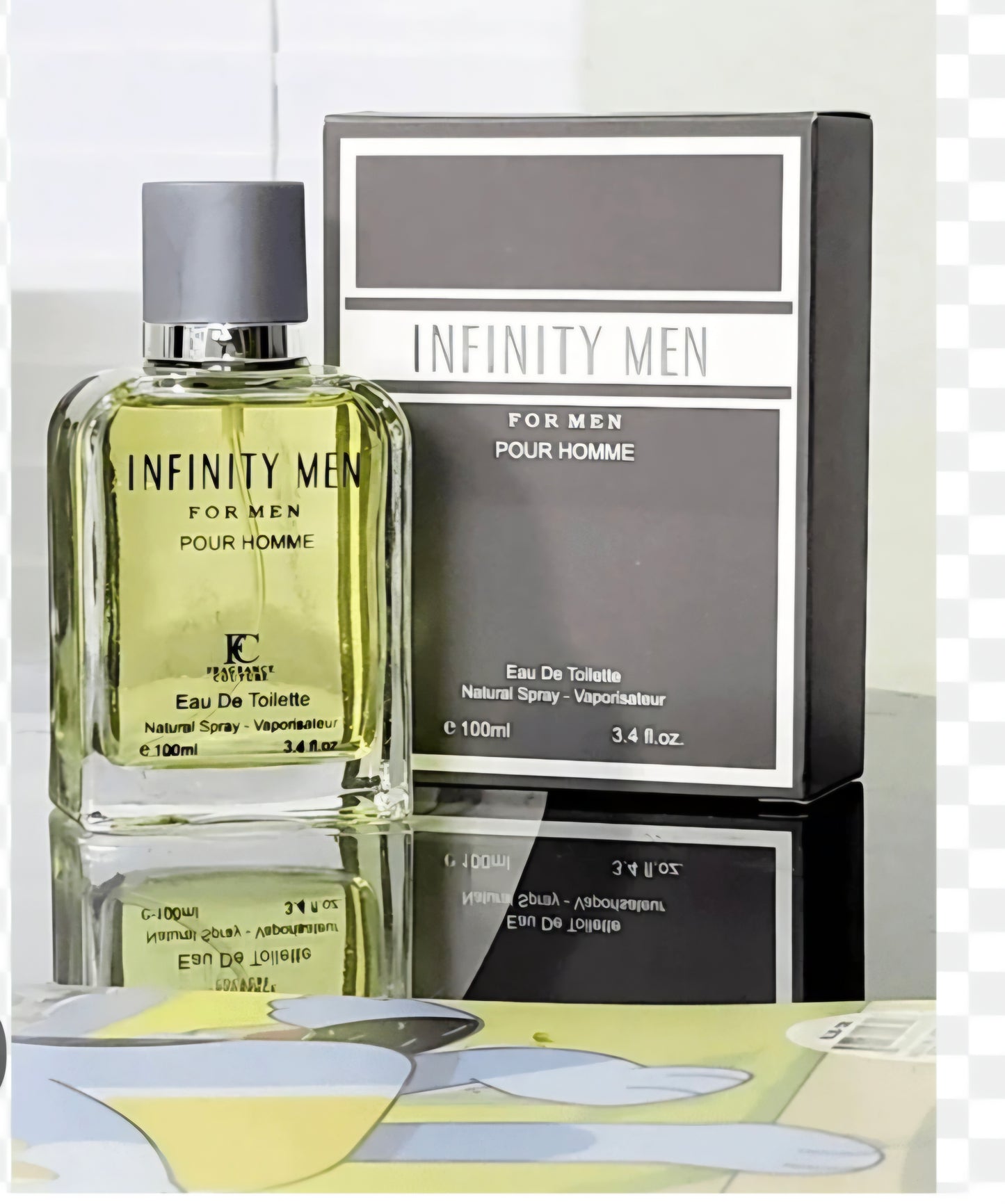 Infinity Men Eau de Parfum by Fragrance Couture.