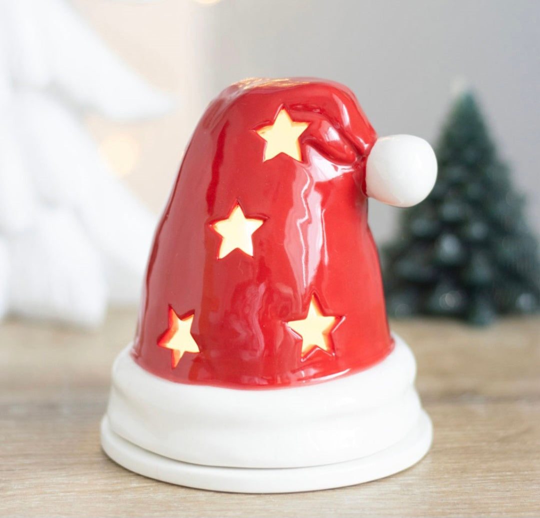 Santa Hat Tealight/incense cone Holder