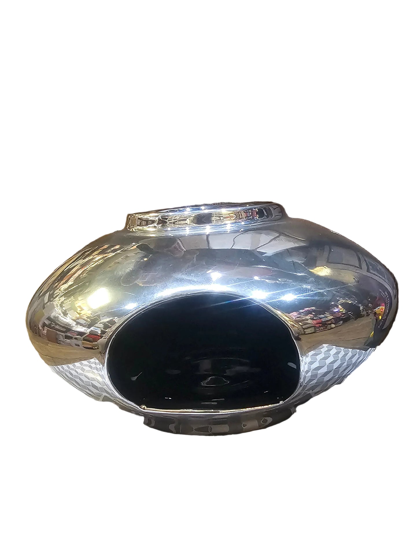 Stackable Chrome Oil Burner