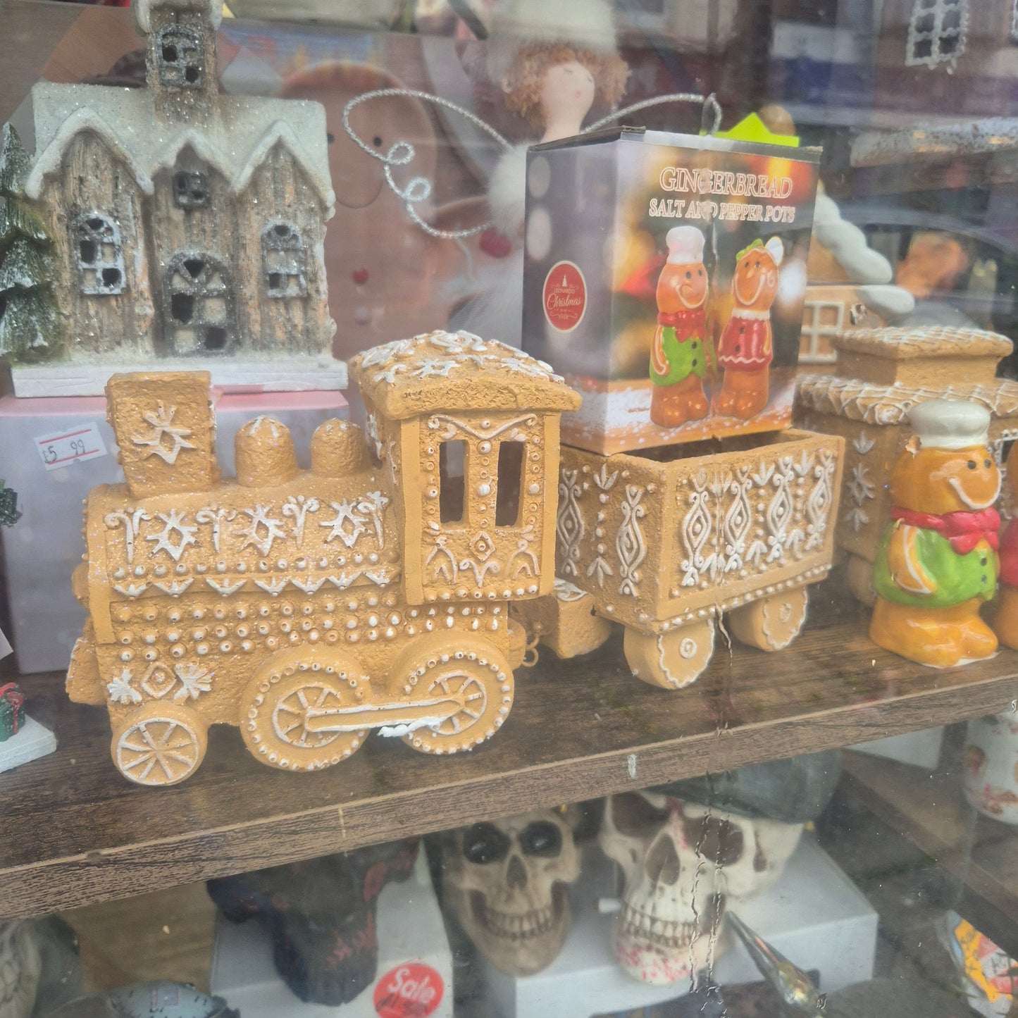 Gingerbread Train Decoration