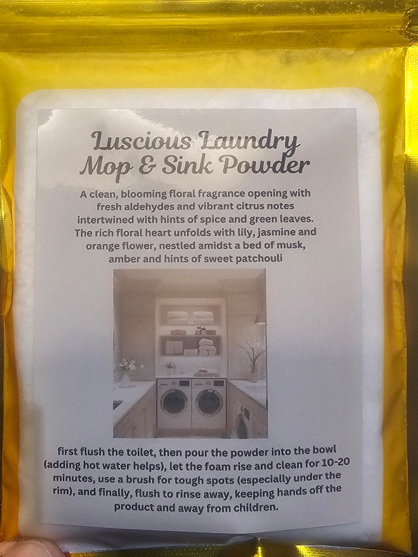 Mop & Sink Scented Powder