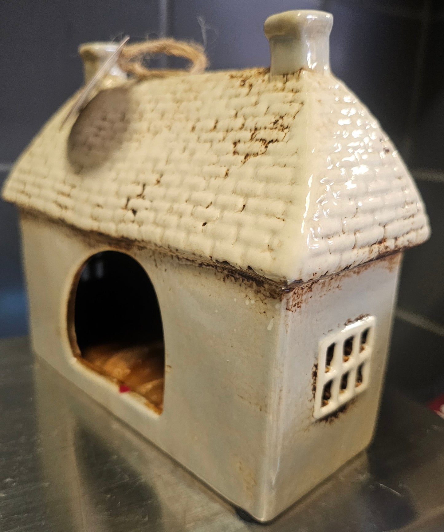 Village Pottery Royal Oak Pub Tealight Holder