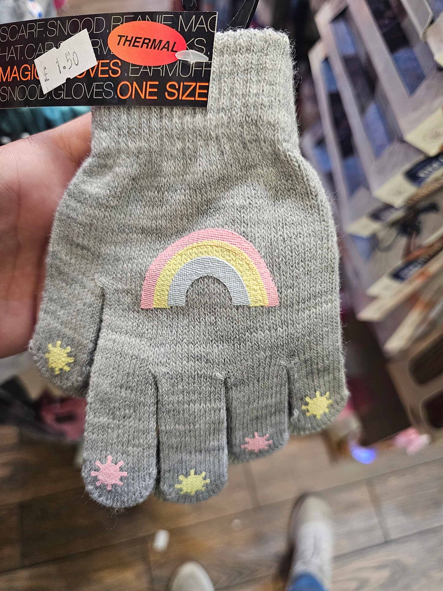 Girls Magic Gripper Gloves - Perfect Accessory for Young Girls