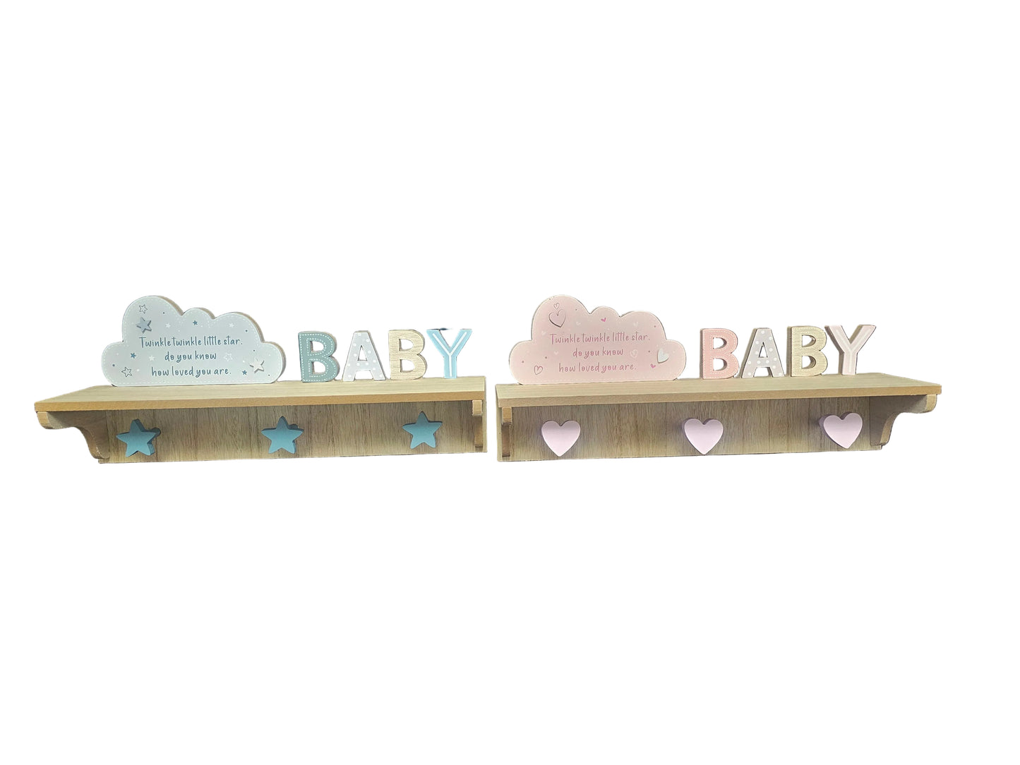 Baby decorative shelf with Hooks