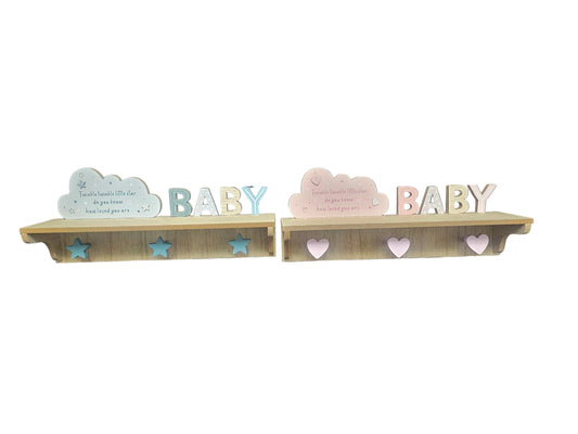 Baby decorative shelf with Hooks