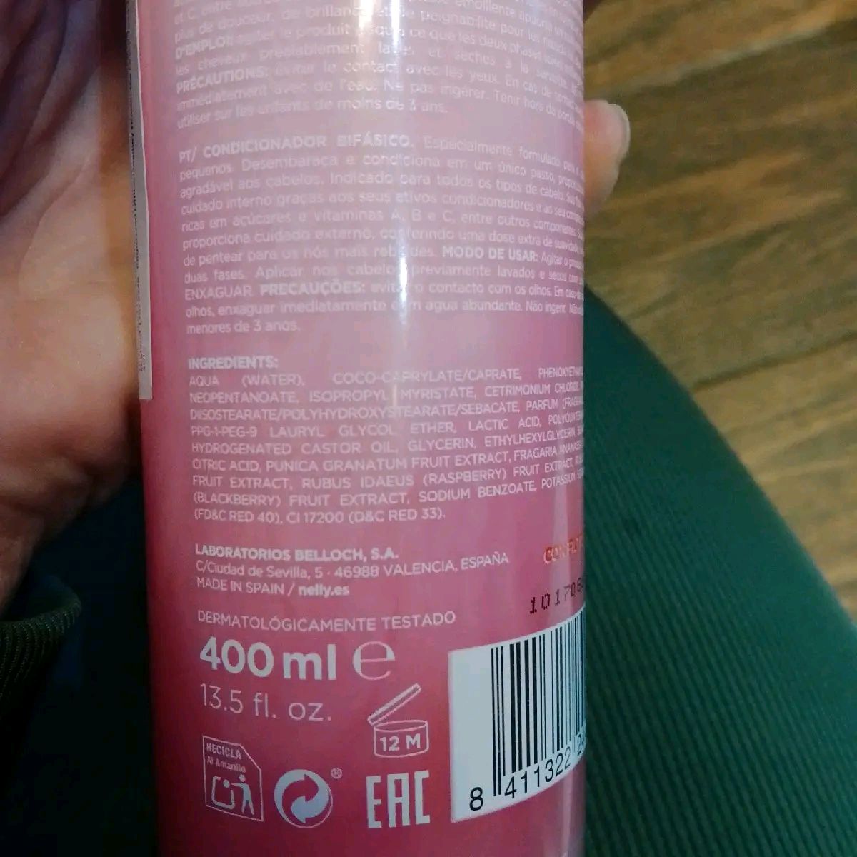 Nelly Two-phase Instant Hair Conditioner for Easy and Quick Haircare - Shampoo