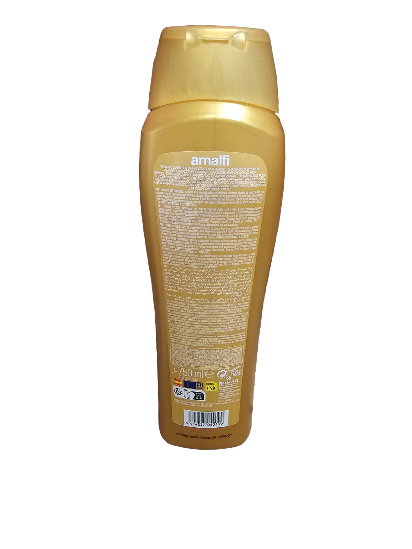 Amalfi Haircare Keratin Shampoo for Damaged Hair - 750ml - Conditioner