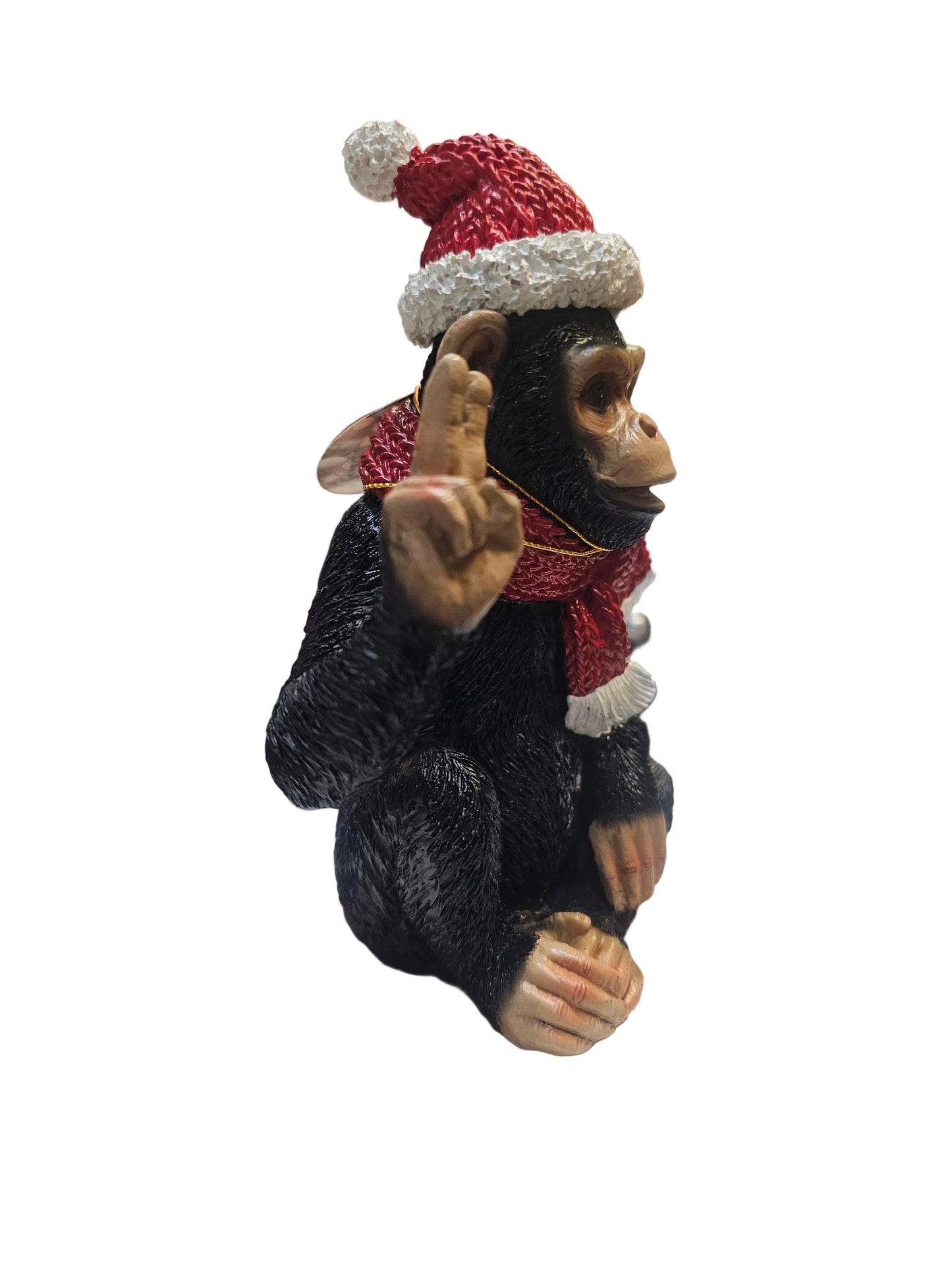 Xmas Monkey Two Finger Small