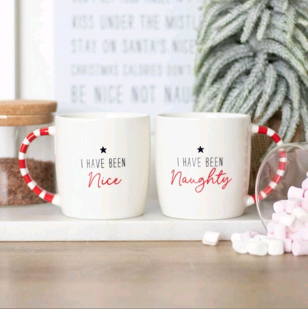 Couples Mug Sets, 2 designs available xmas mugs