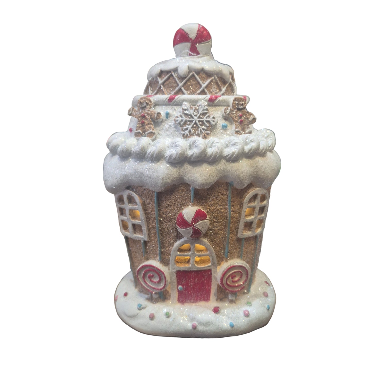 Santa & Friends Light up Gingerbread House