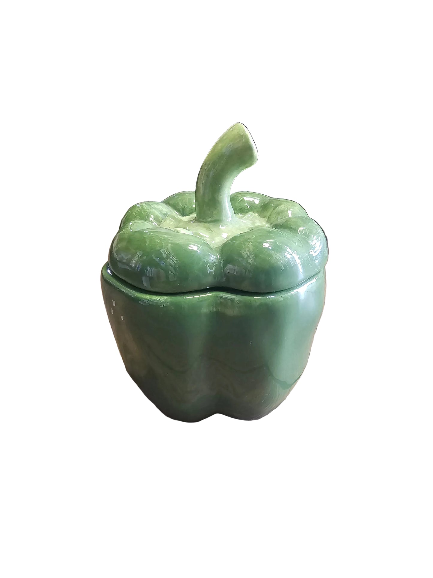Bell Pepper Shaped Storage Jar
