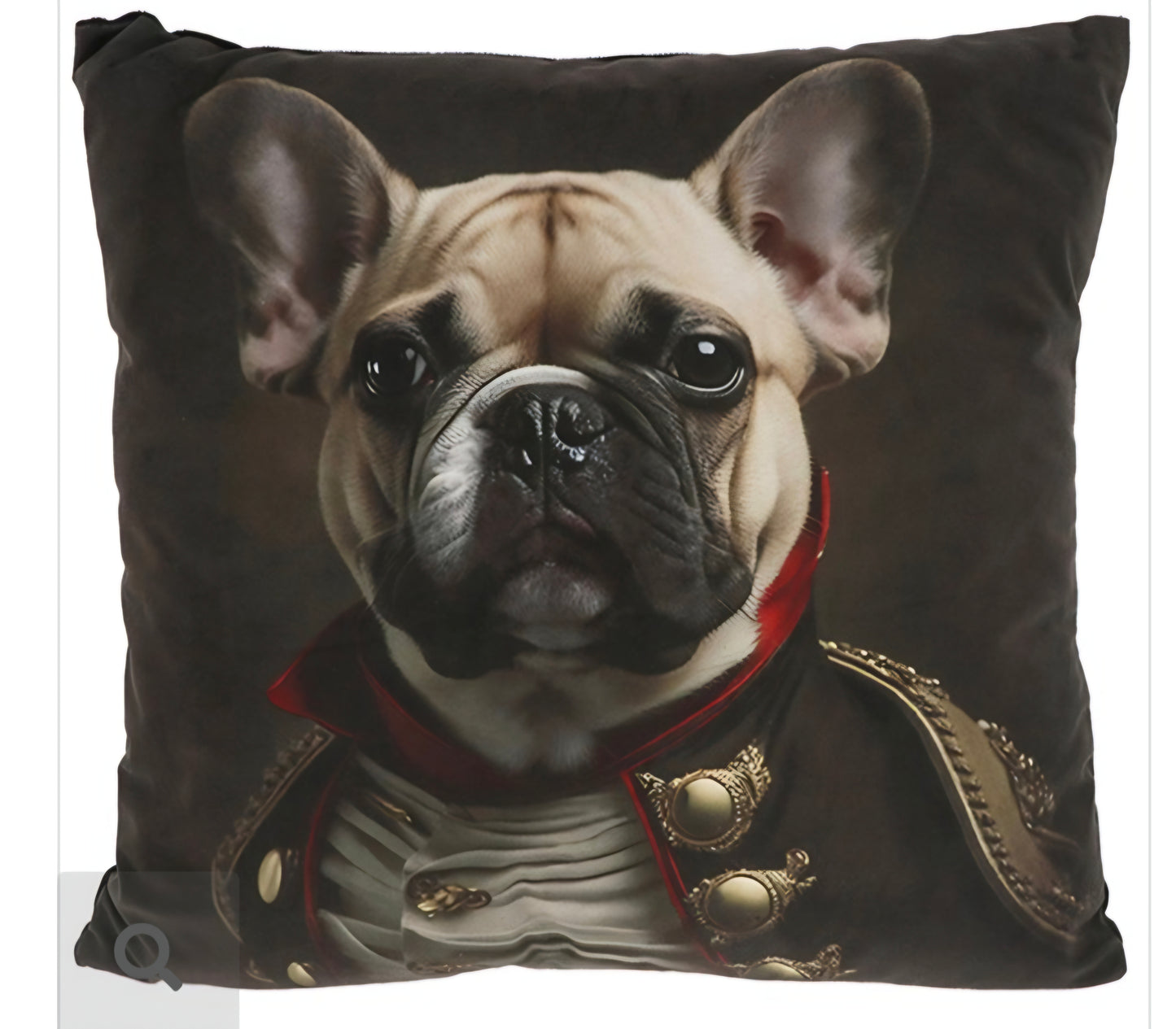 Top Dog Cushion Tan Frenchie