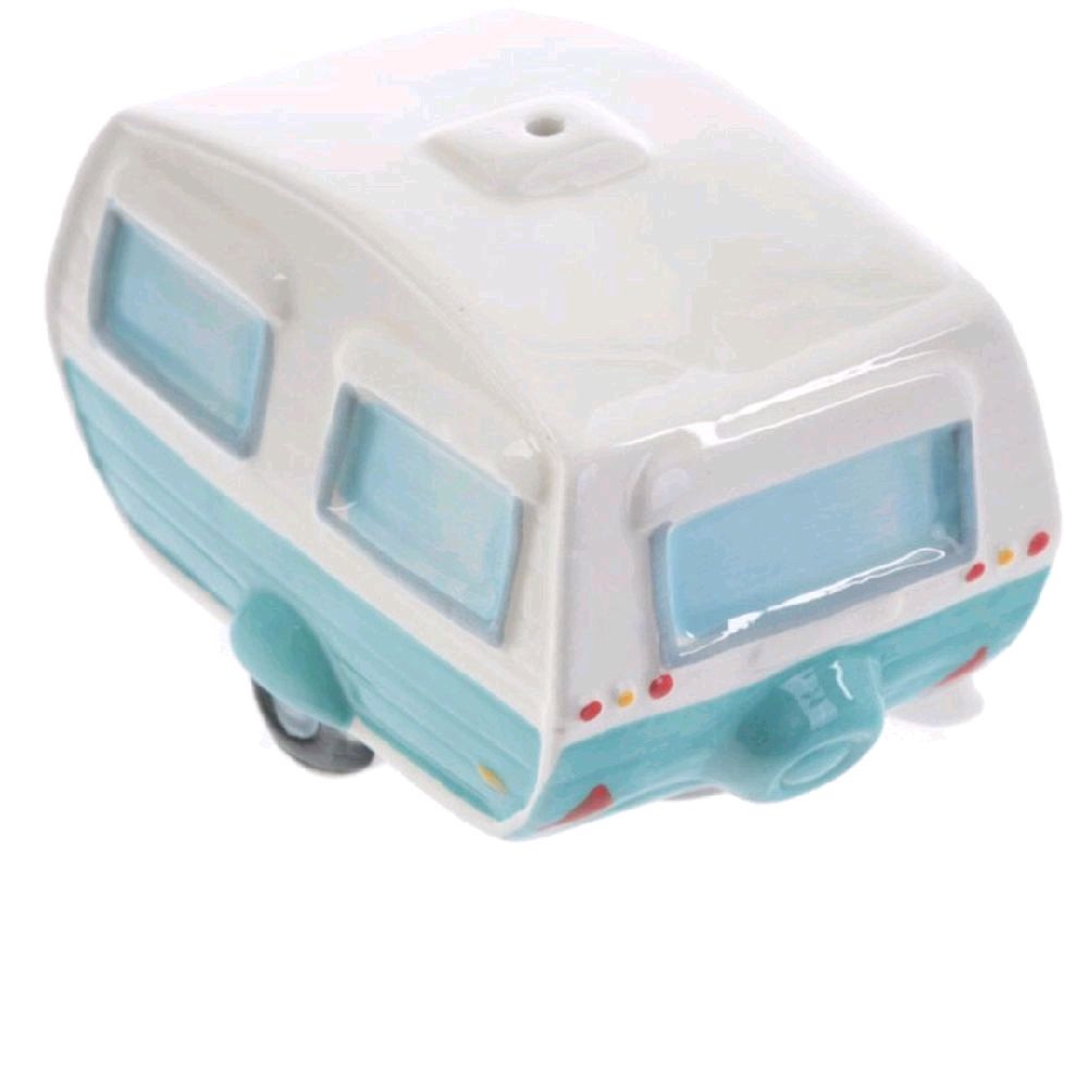 Home is Where You Park It Caravan Ceramic Salt & Pepper Set for Seasoning Kitchen Utensils Shaker