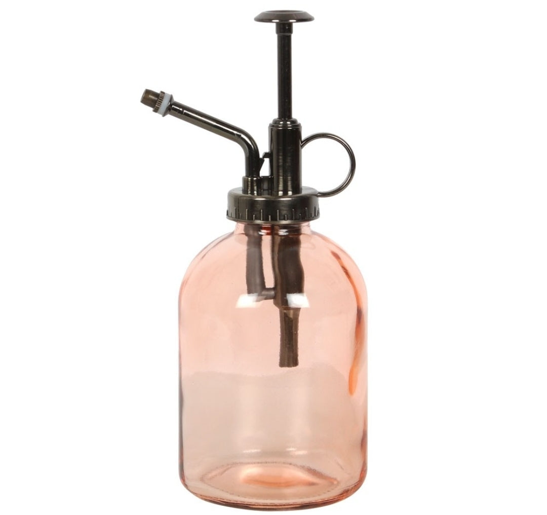 Pink Minimalist Glass Plant Mister