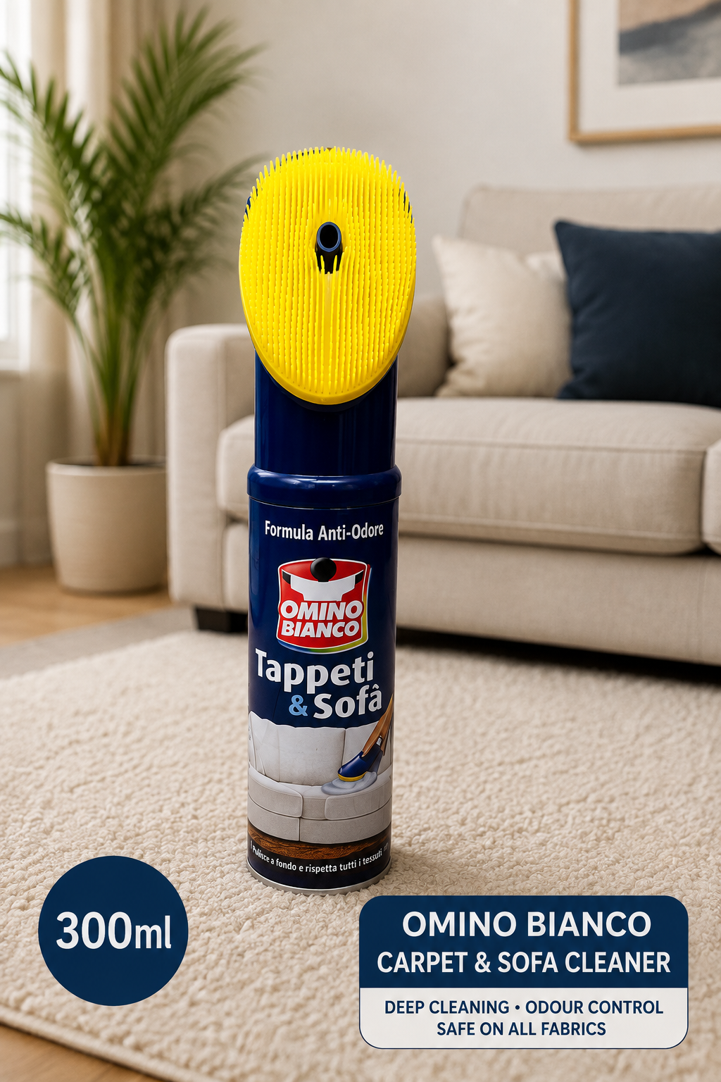 Omino Bianco Carpet & Sofa Cleaner 300ml