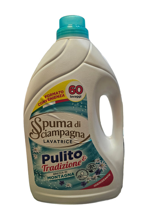SPUMA DI SCIAMPAGNA LAVATRICE LIQUIDO 60 Laundry Detergent