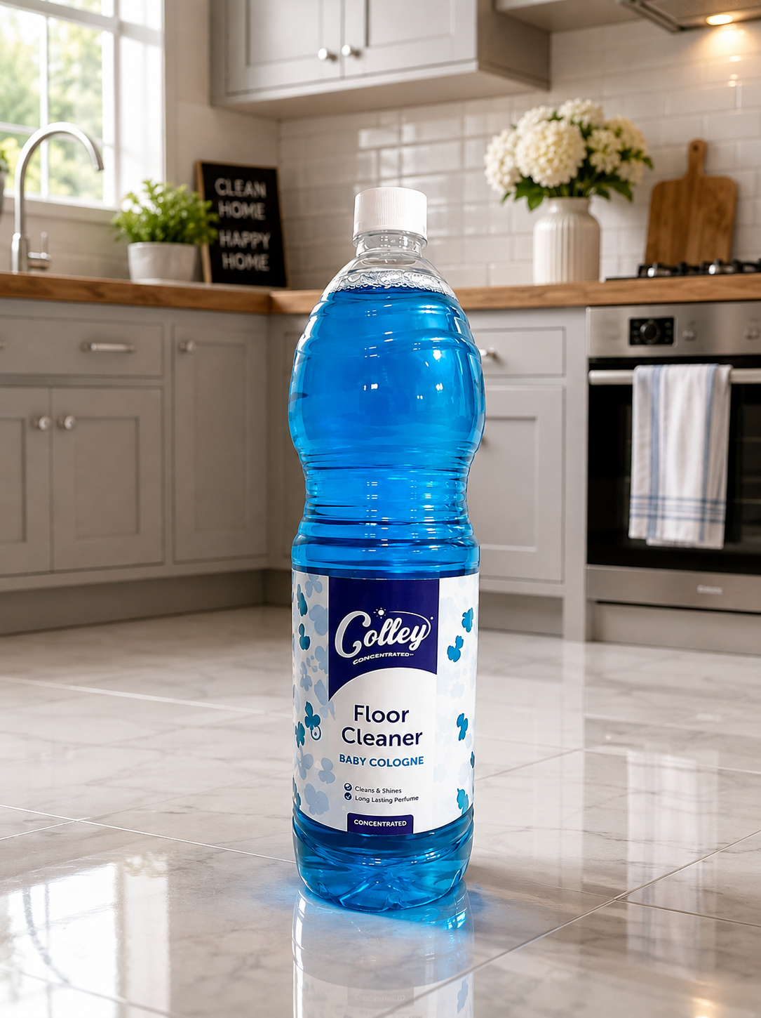 Colley Concentrated spanish Floor Cleaner baby cologne scent.2l