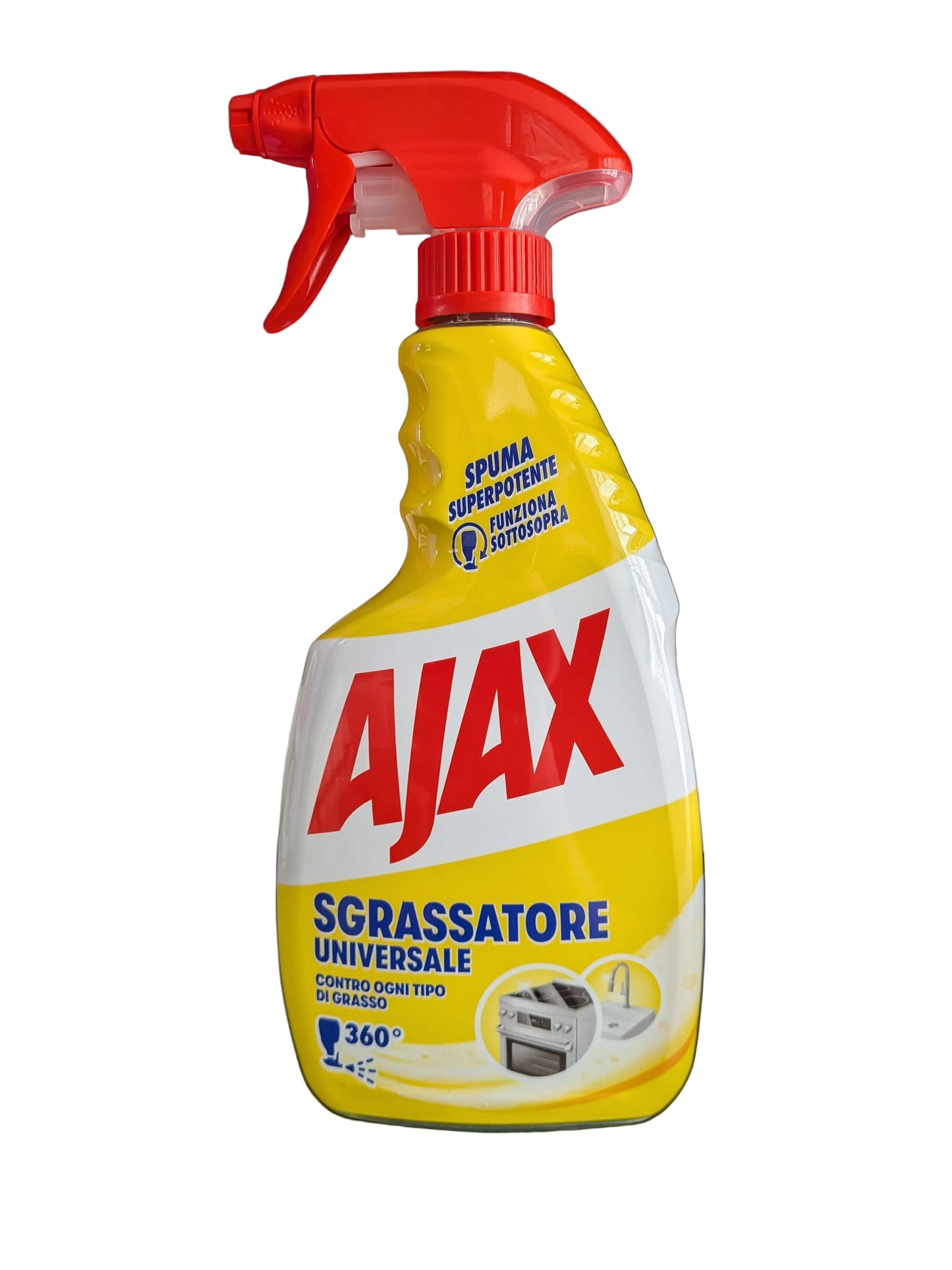 Ajax Sgrassatore Universale, a powerful spray degreaser 600ml