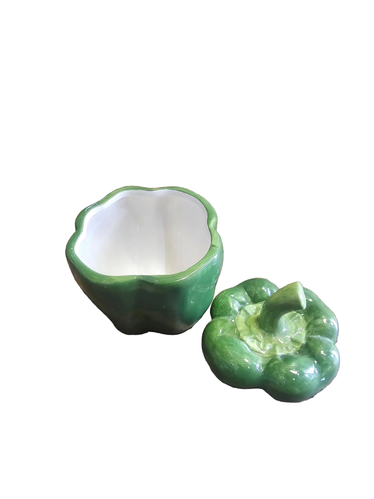 Bell Pepper Shaped Storage Jar