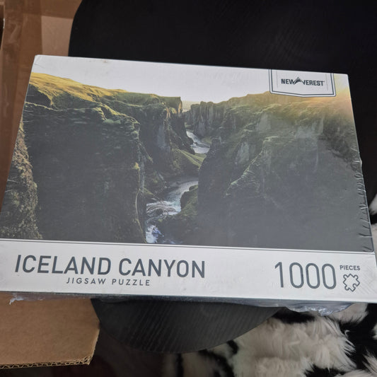 Iceland canyon jigsaw puzzle