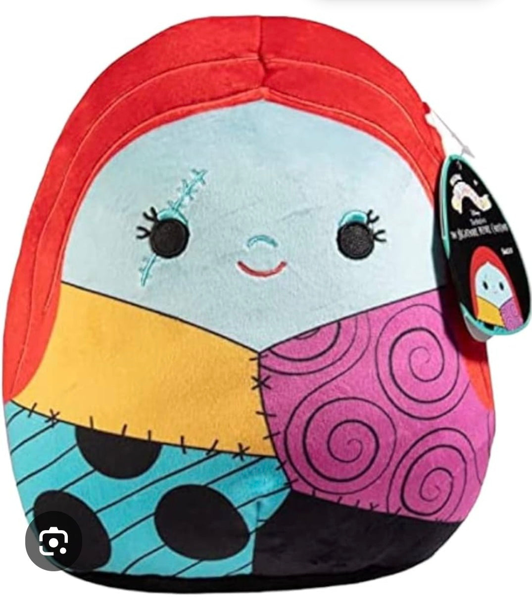 Squishmallow plush toy of Sally from The Nightmare Before Christmas.