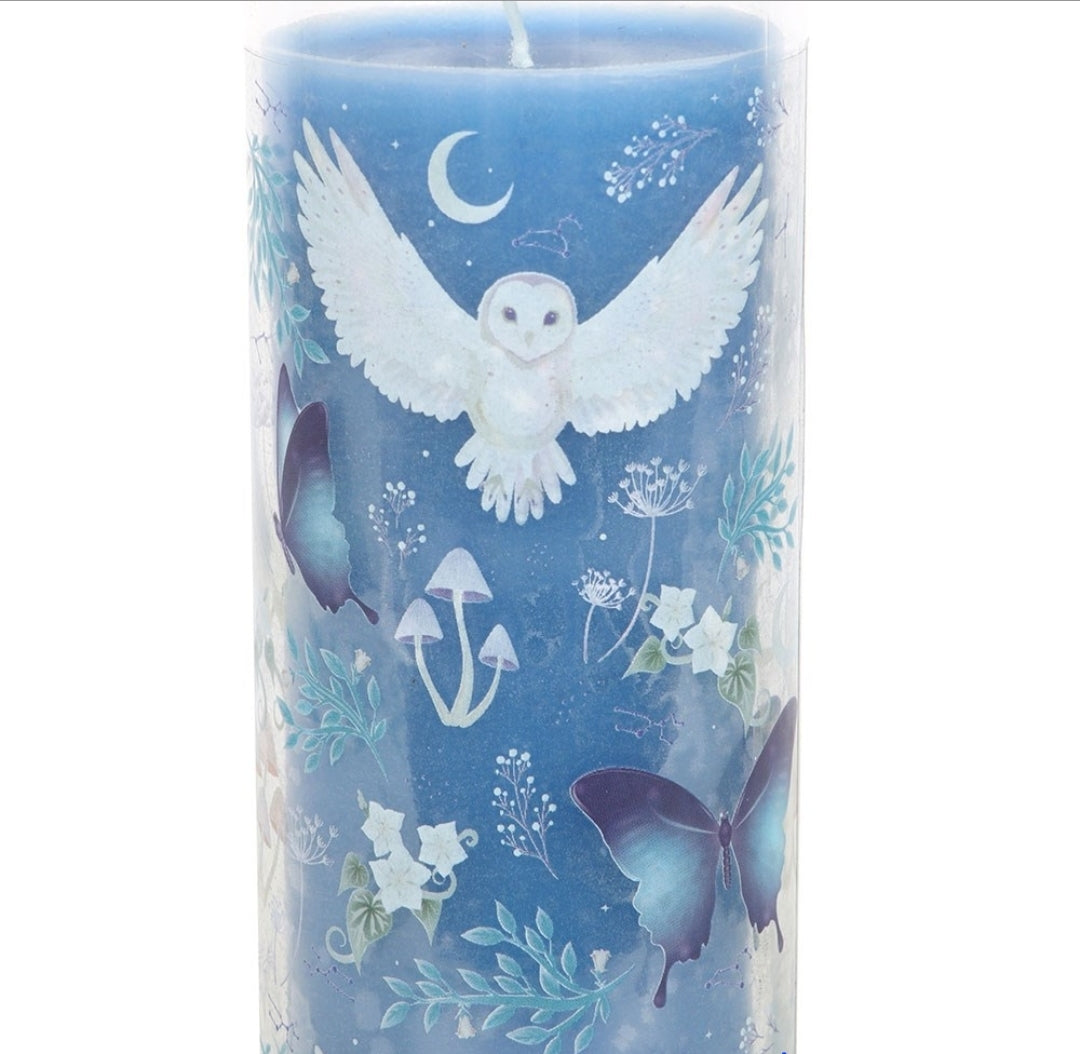 Night Owl Lavender Tube Candle