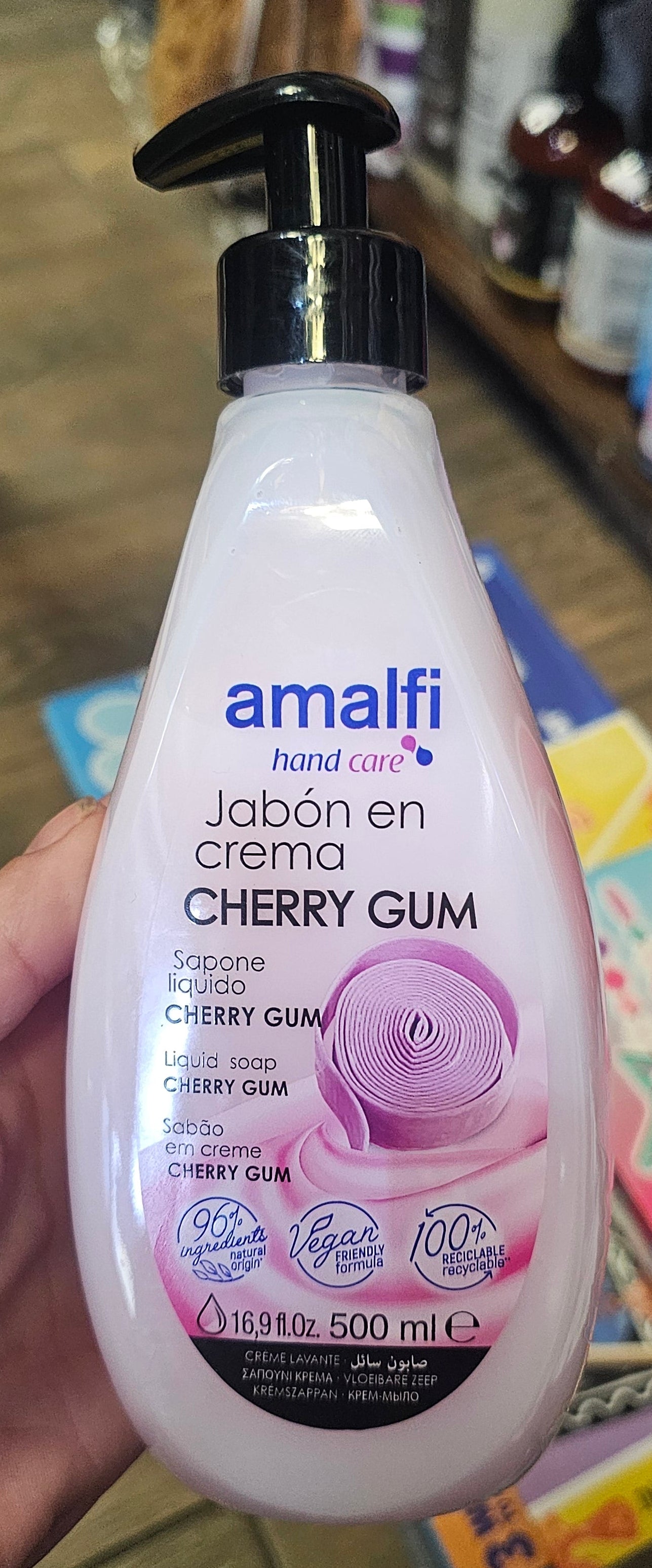 Amalfi Hand Soaps With Pump Lid, various scents