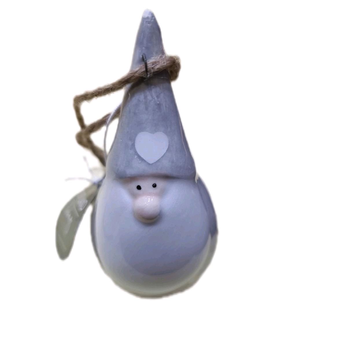 Decorative Hanging Gonk Ornament, 3 Colours, Hangable
