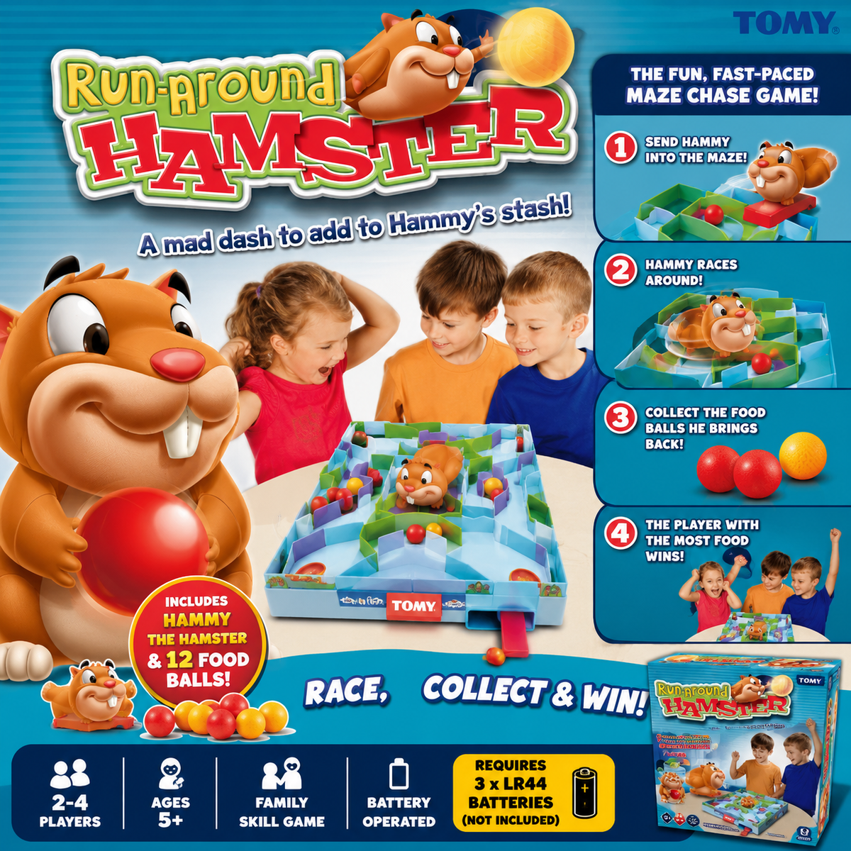 Run-Around Hamster game by Tomy