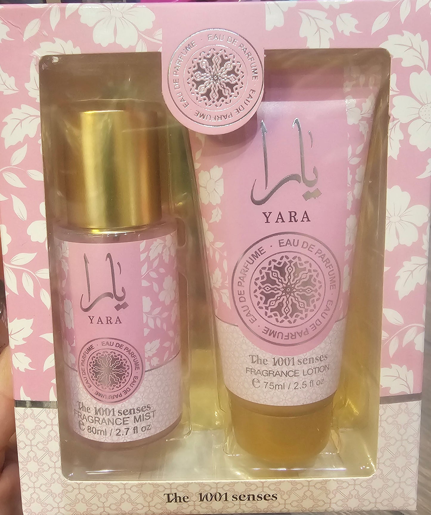 Yara Fragranced Mist and Lotion Gift Set