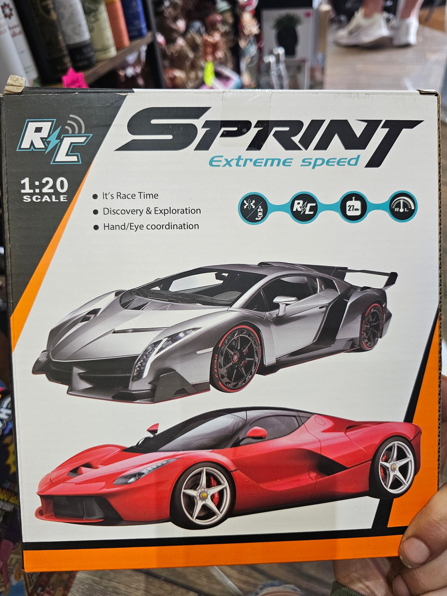 Sprint Extreme Speed car, intended for ages 6 and up