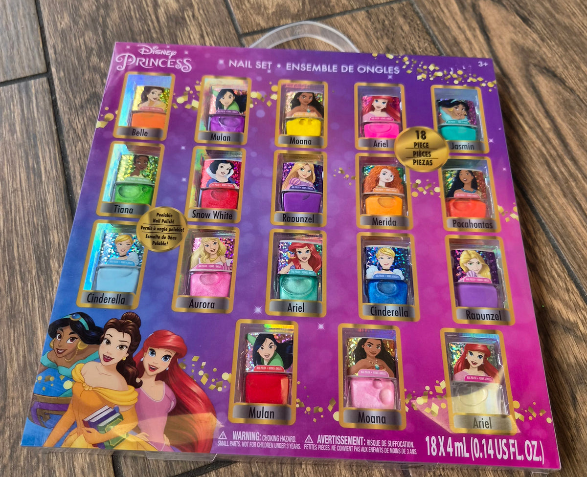 Disney princess nail set