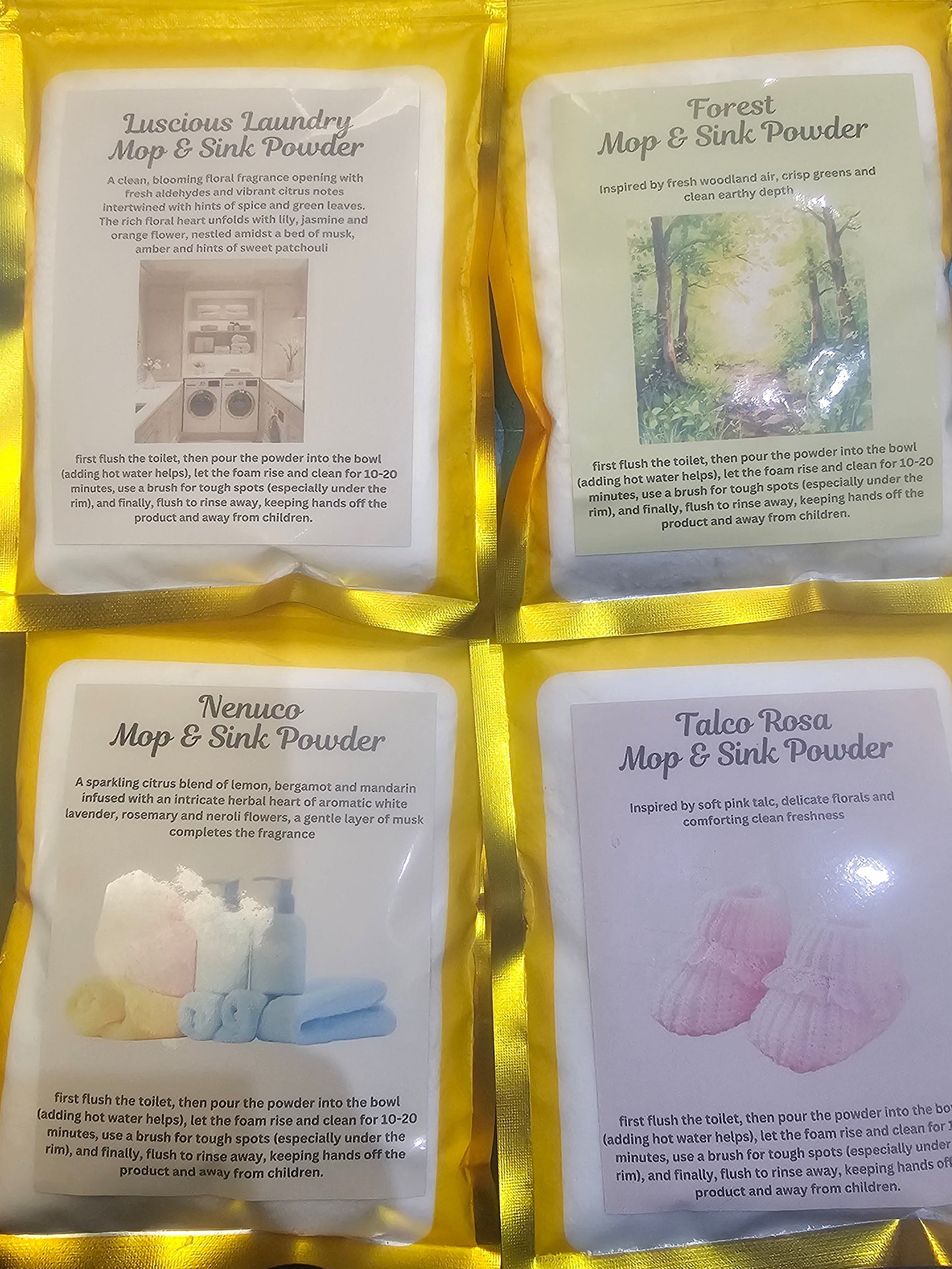 Mop & Sink Scented Powder