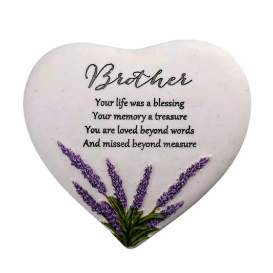 Lavender Memorial Grave Stone (4 styles ) Ornaments