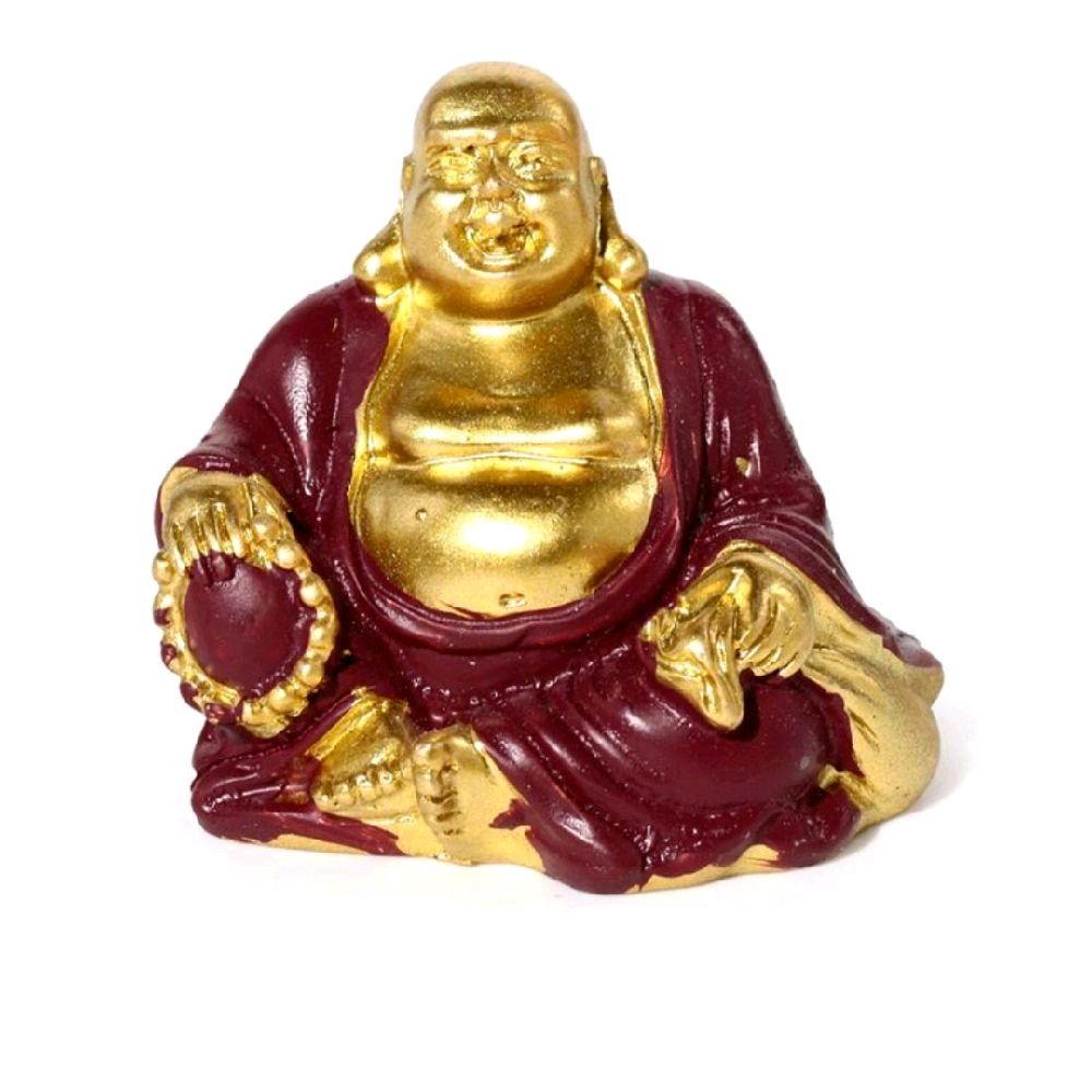 Mini Buddha Ornament Home Decor - 22.5cm x 16.9cm Gift Lightweight