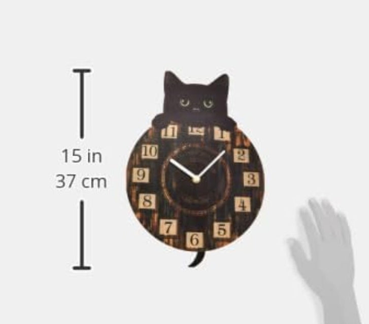 Kitten Tickin' Wall Clock