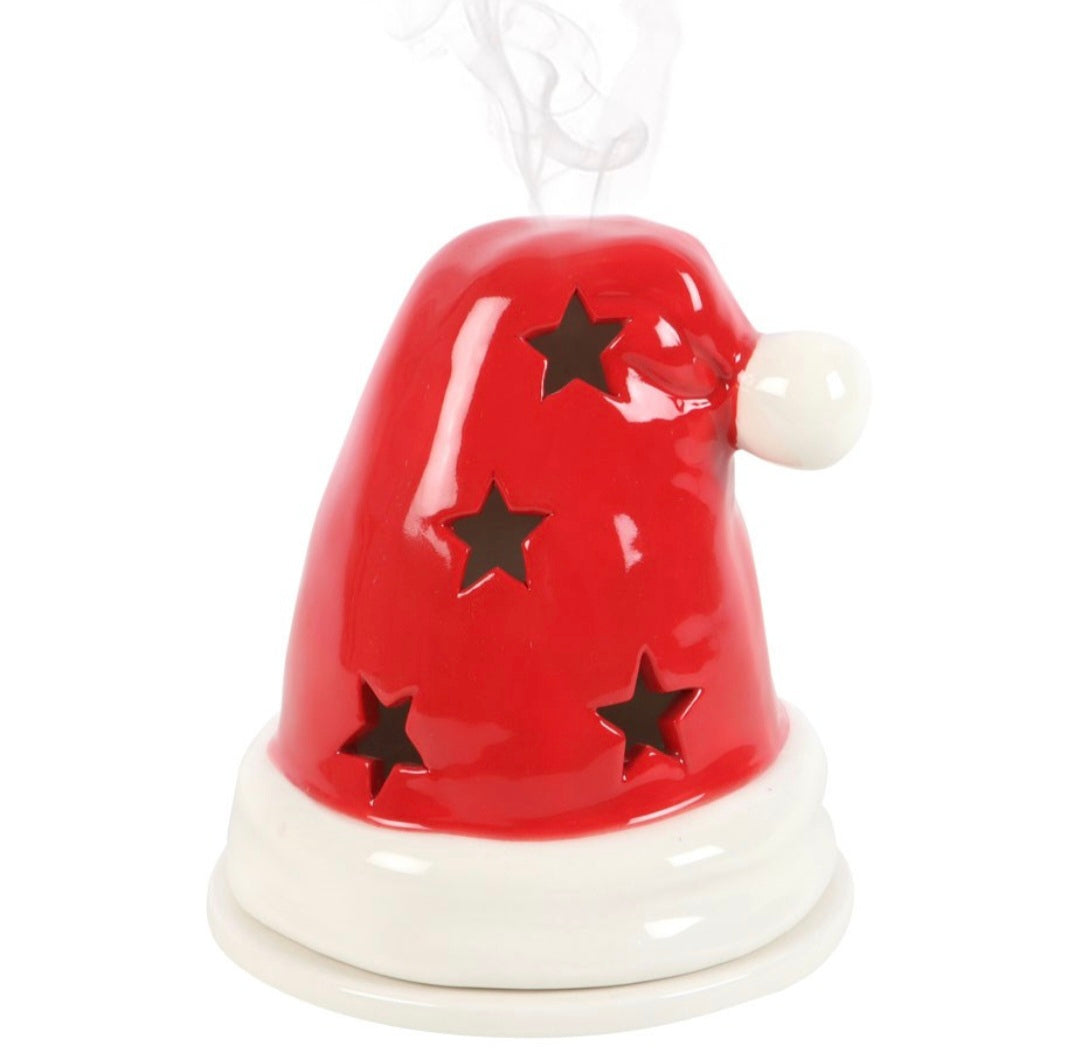 Santa Hat Tealight/incense cone Holder