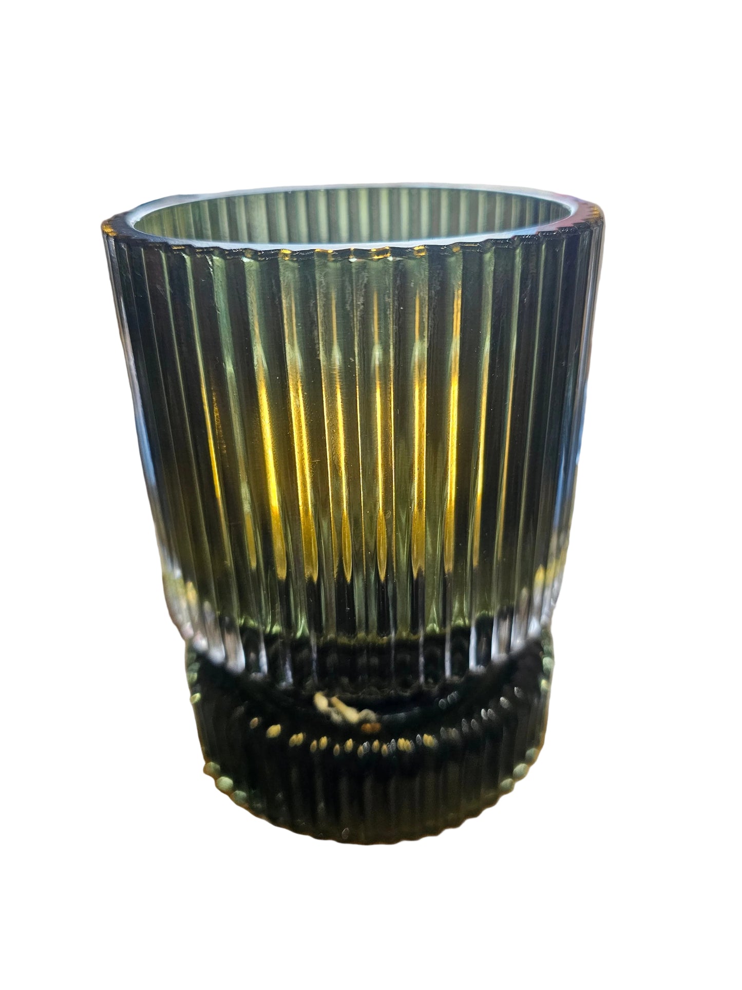 Posh LED Lamp Small Lines Green