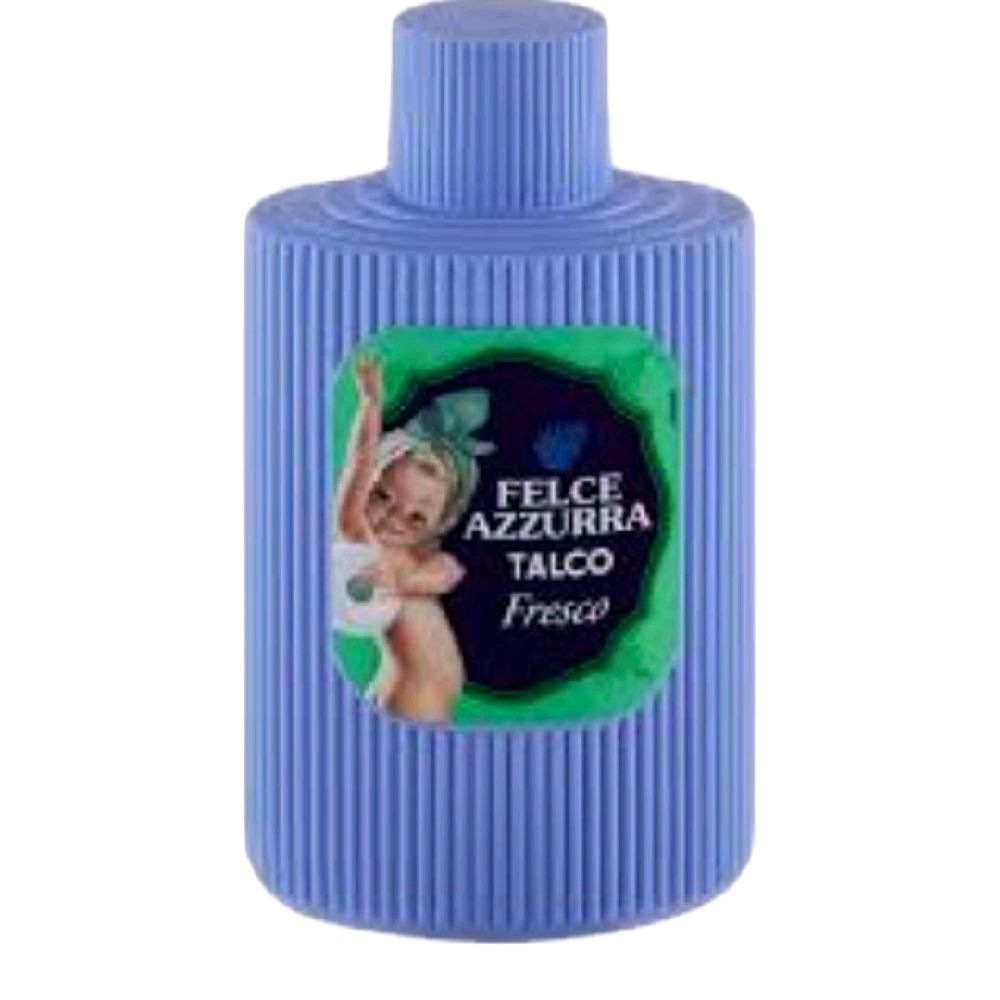 Felce Azzurra Fresh Talc Body Care - Talco Fresco for Skin Care Daily Scent Scented Smooth Fragrances Gentle Powder Natural Ingredients - Cosmetic