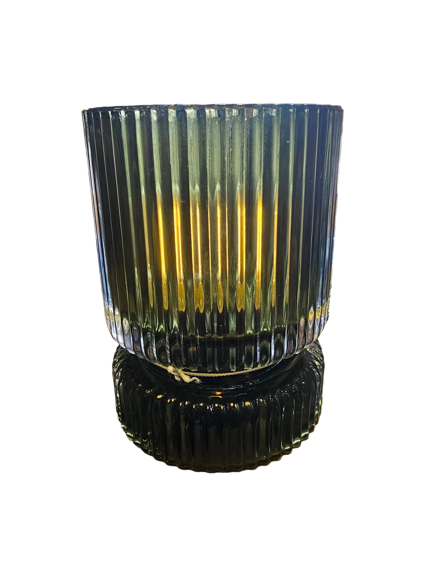 Posh LED Lamp Small Lines Green