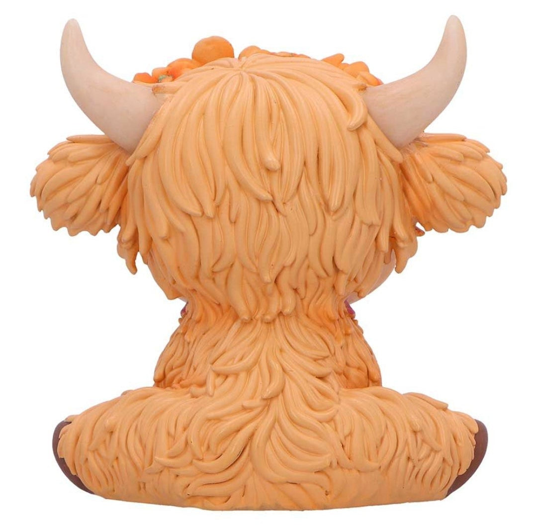 Moo Crew Flower Cow Figurines 10.8cm