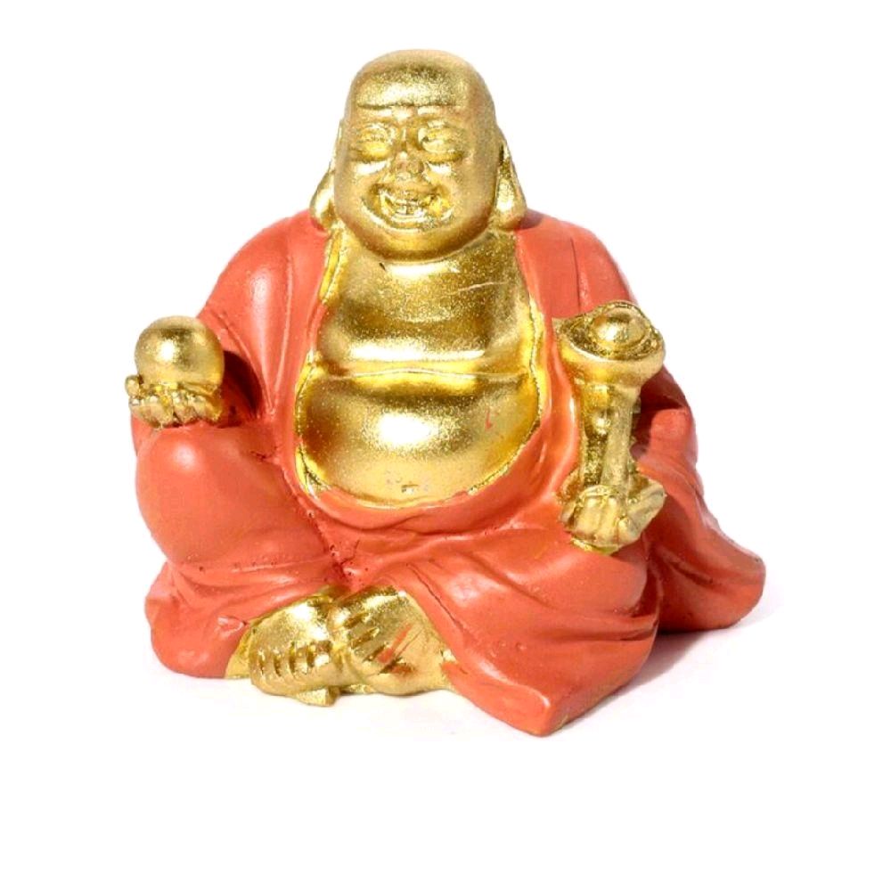 Mini Buddha Ornament Home Decor - 22.5cm x 16.9cm Gift Lightweight