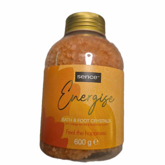 Sence Wellness Energise Bath and Foot Crystals with Orange Extract and Fresh